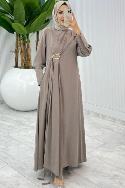 Toprak Premium Destan Elbise Tesettür Giyim