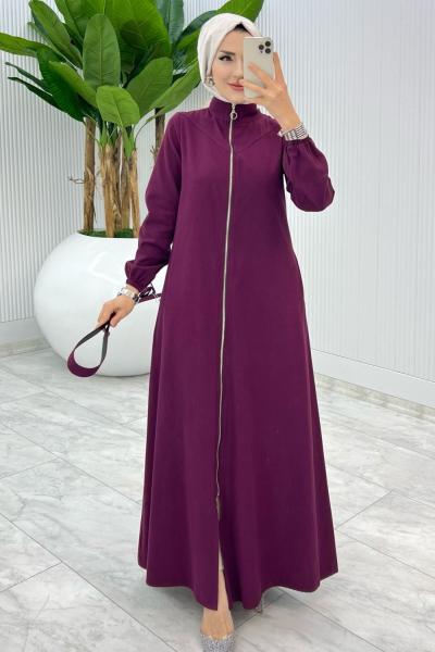Vişne Premium Ziynet Ferace Tesettür Giyim