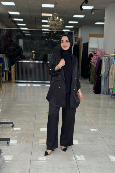 Ahenk Takım Siyah Siyah