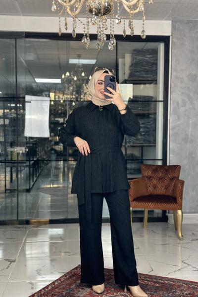 Aksev Takım Siyah Siyah