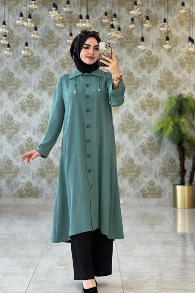 Alara Kap Mint Yeşili Mint Yeşili