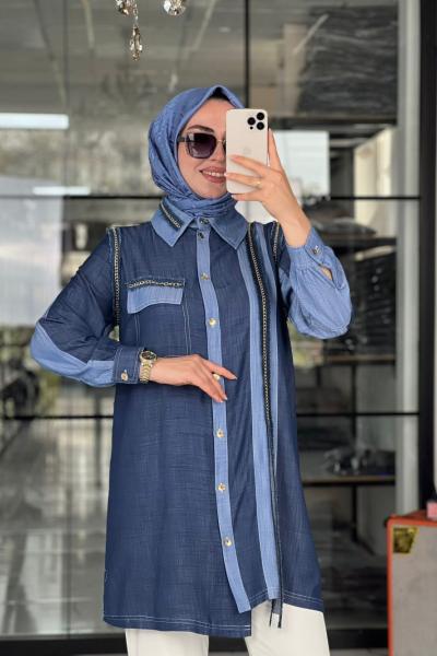 Alena Tunik-Lacivert Lacivert