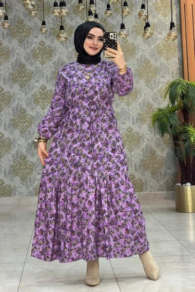 Aliye Elbise Lila Lila
