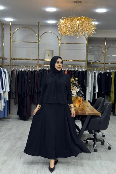 Asrın Takım Siyah Siyah