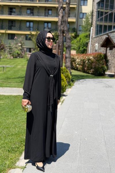 Asu Elbise Siyah Siyah