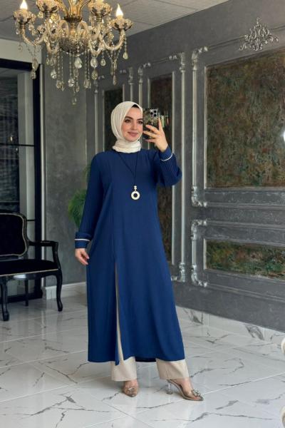 Belgin Takım İndigo mavi indigo