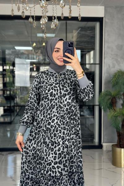 Benna Elbise-Gri Gri