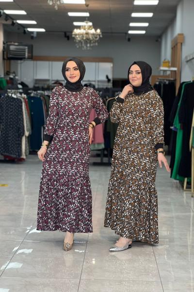 Bera Elbise Turuncu Turuncu