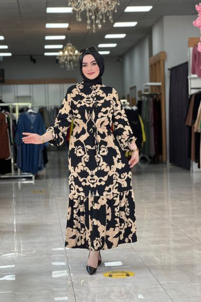 Bulut Elbise Siyah Siyah