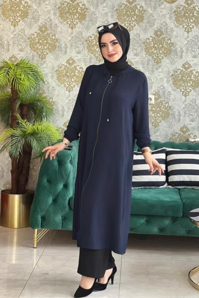 Büşra Kap Lacivert Lacivert