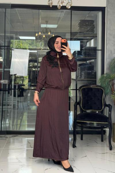 Çakıl Üçlü Takım Bordo Bordo