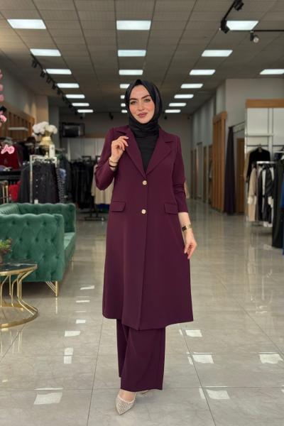 Castel 2 li Takım-Bordo Bordo