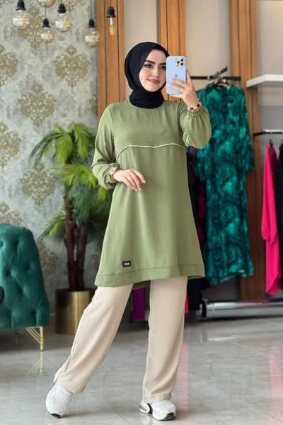 Ceyda İkili Takım Yeşil Yeşil