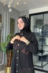 Ceyda Tunik Siyah Siyah