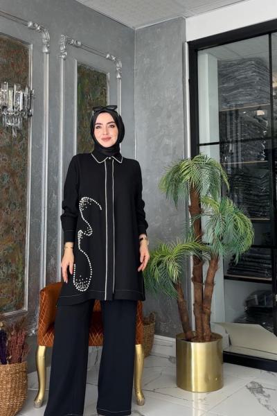 Çisel İkili Takım Siyah Siyah