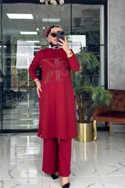 CK Takım Bordo Bordo