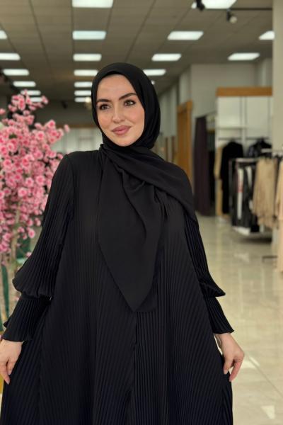 Dubai Abaya-Siyah Siyah