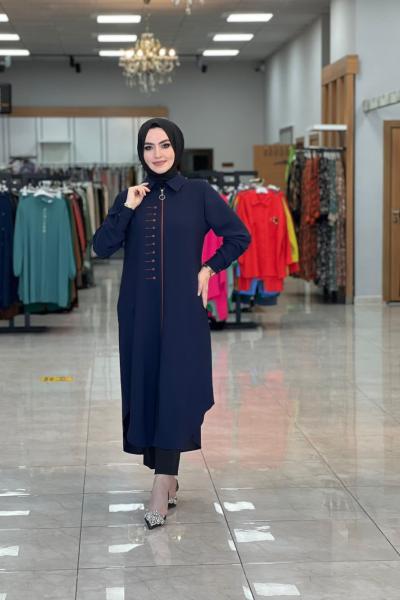 Nihan Takım Lacivert Lacivert