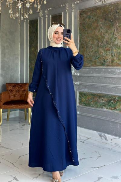 Duru Elbise Lacivert Açık Lacivert