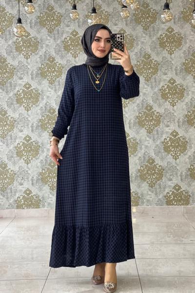 Ebrar Elbise Lacivert Lacivert
