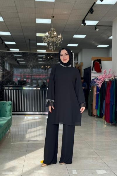 Ebrar Takım Siyah Siyah