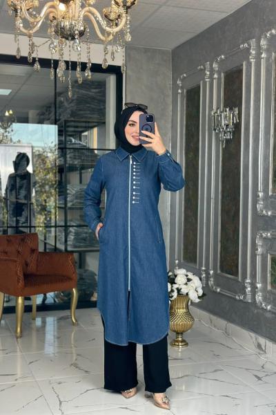 Elvin Kot Kap Koyu Mavi  koyu kot