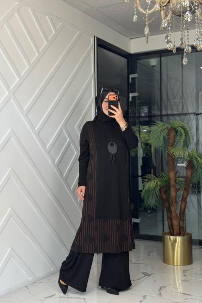 Eva Takım Siyah Siyah
