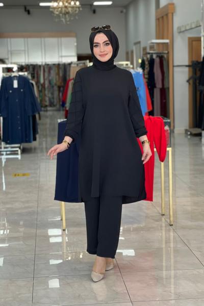 Ezgi Takım Siyah Siyah