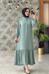 Firuze Elbise Mint Yeşili Mint Yeşili