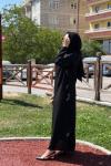 Gözde Elbise-Siyah Siyah