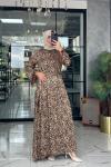 Gülperi Elbise-Leopar Leopar