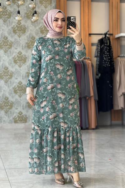 Hanım Elbise Mint Yeşili Mint Yeşili