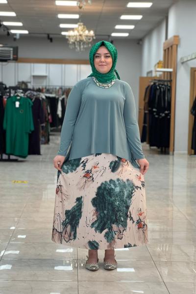 İclal Takım Mint Yeşili Mint Yeşili