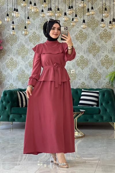 Ilgın Etekli Takım Gül Gül