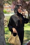Kumsal şalvar takım-Siyah Siyah