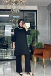 Leyli Takım Siyah Siyah