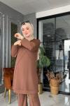 Leyli Takım Kahverengi Kahverengi