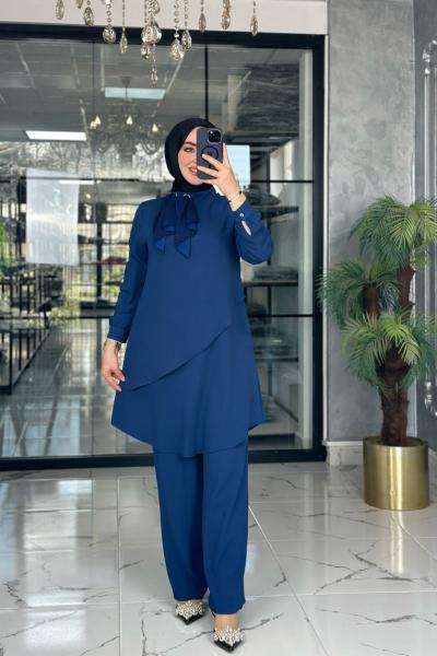 Lina Takım -mavi indigo mavi indigo