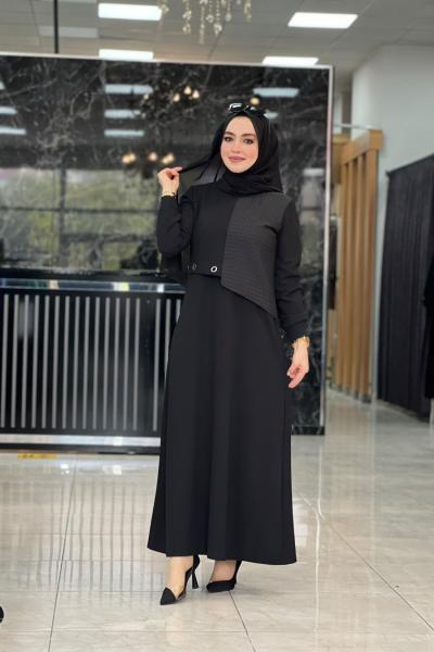 Masal Elbise Siyah Siyah
