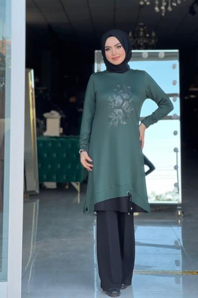 Maya Tunik Zümrüt Zümrüt