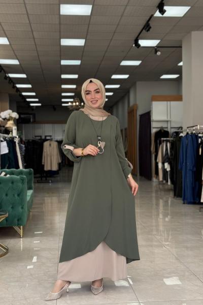 Mehva 2 li Takım-Haki Haki