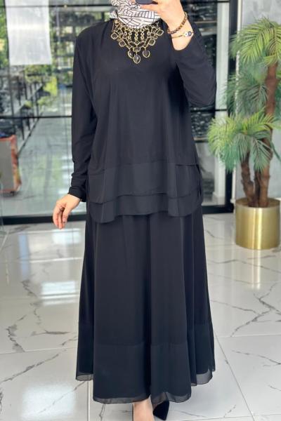 Meltem Takım-Siyah Siyah