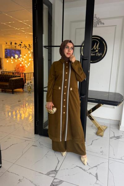 Meral Pantolon Takım Y.Yeşili Yağ Yeşili