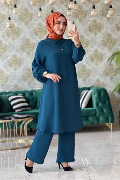 Meral Takım Petrol Mavisi Petrol Mavisi