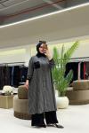 Mercan Tunik Antrasit Antrasit