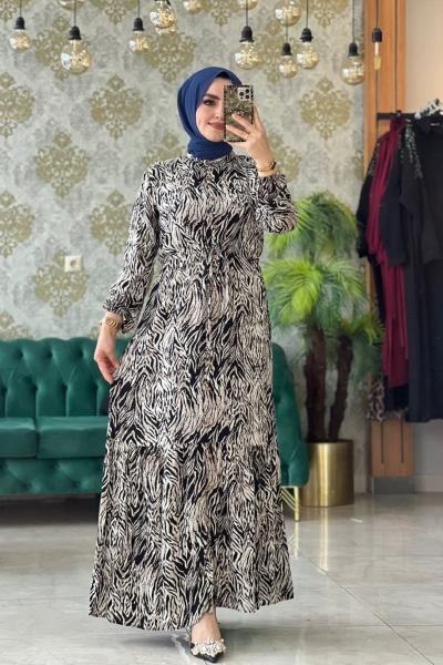 Meryem Elbise Siyah Siyah