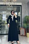 Mihri Elbise-Siyah Siyah