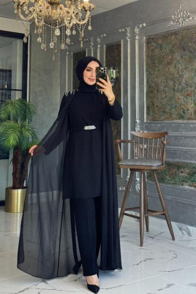 Mine Takım Siyah Siyah