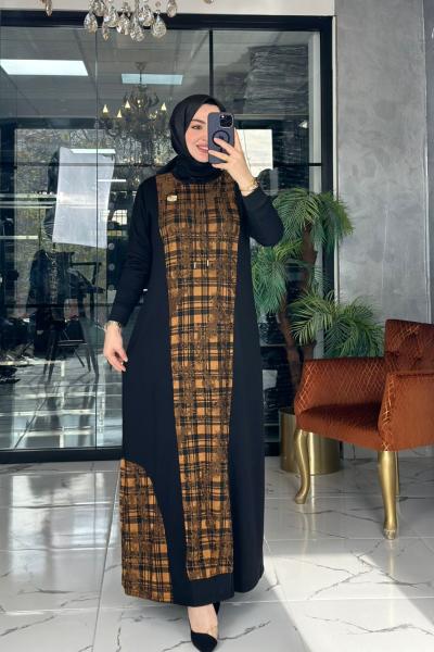 Müge Elbise Hardal Hardal Sarısı