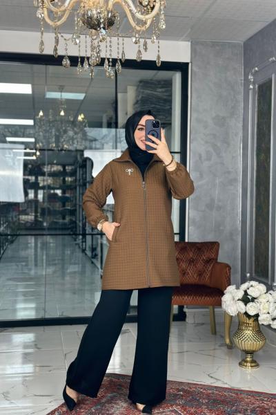 Pamira Kap Kahve  Kahverengi